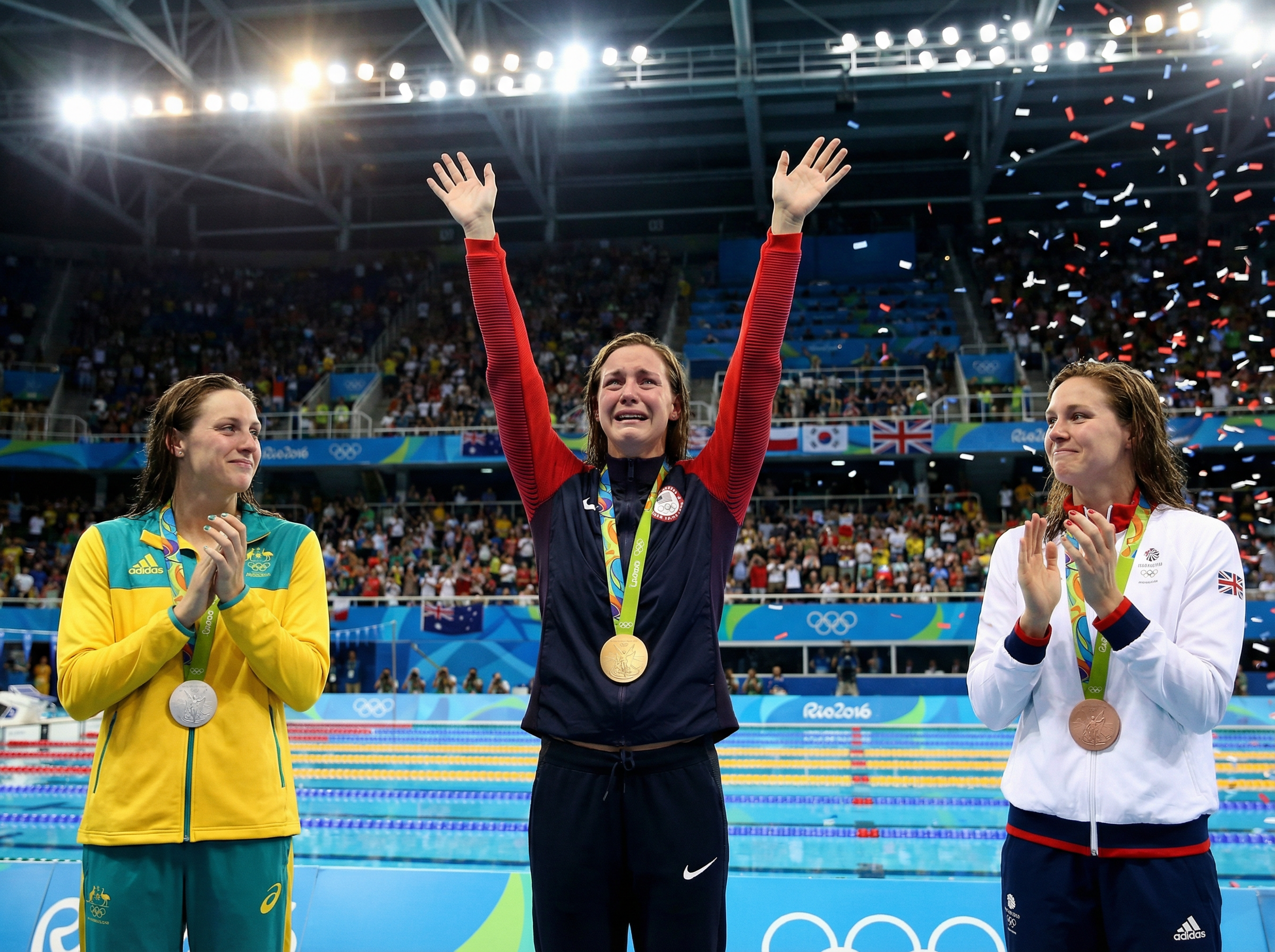 乐鱼体育 - 莱昂·马尔尚领奖台庆祝瞬间